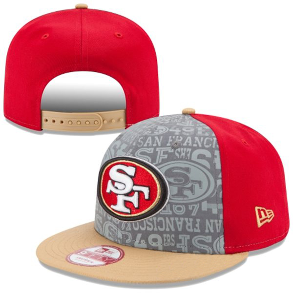 NFL San Francisco 49ers NE Snapback Hat #82